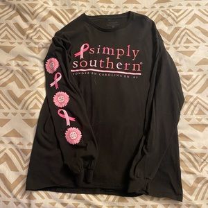 Simply Southern Breast Cancer Long-Sleeve